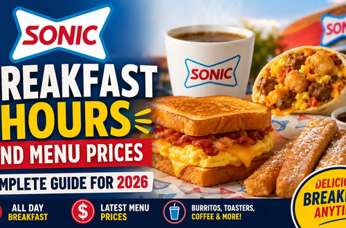 Sonic Breakfast Hours