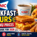 Sonic Breakfast Hours